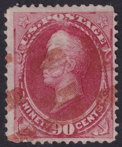 #166 Used, F-VF, Couple short perfs (CV $300 - ID48016) - Joseph Luft