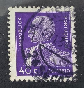 Portugal 1934 Scott 556 used - 40c, President Carmona