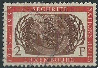 33 Used Stamps of Luxembourg