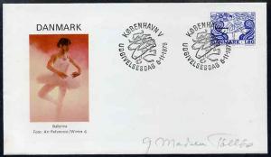 Denmark 1979 Bournonville (ballet) illustrated cover with...