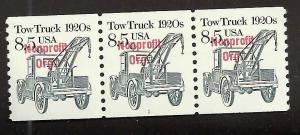 P.N.C. #1 # 2129a MINT NEVER HINGED PRE-CANS. TOW TRUCK