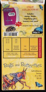 AUSTRALIA 2003 Bugs & Butterflies $100 'Cheque book' of 20 x $5 booklet. MNH **. 