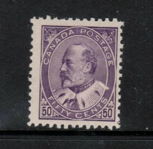 Canada #95 Mint Fine Never Hinged - Deep Rich Color **With Certificate**