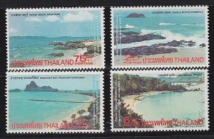 THAILAND 1975 Letter Writing Week / Beaches set fine MNH...................A7142