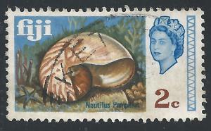 Fiji #261 2c Shell - Nautilus Pompilius