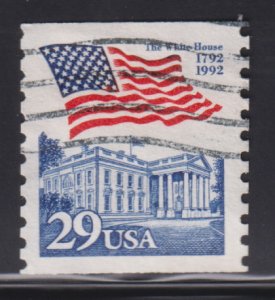 United States 2609 The White House Coil 1992