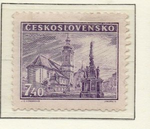 Czechoslovakia 1946-47 Early Issue Fine Mint Hinged 7.40k. NW-149504
