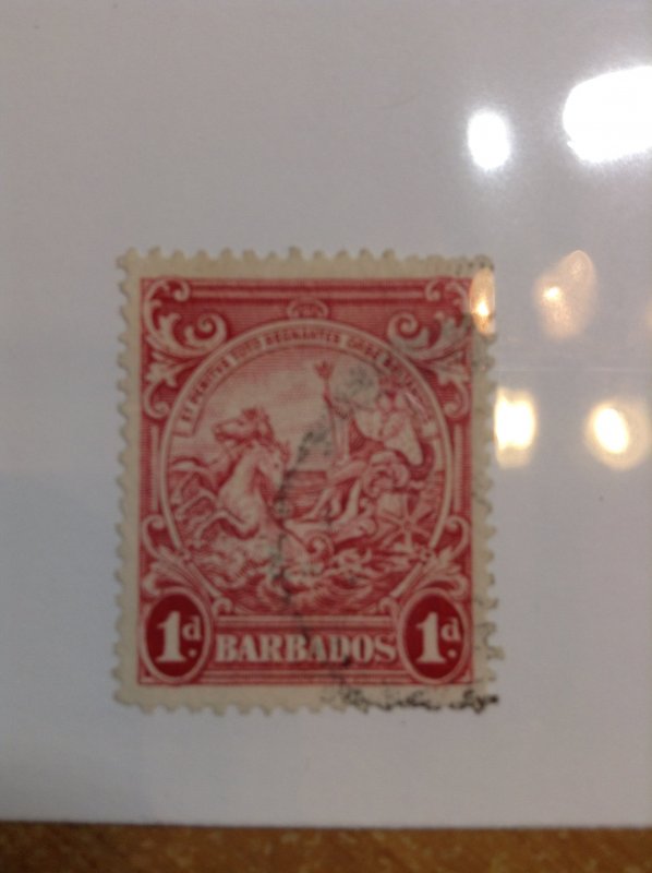 Barbados  # 194B  Used