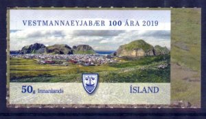 Iceland 2019 Vestmannaeyjar City 100 Years Landscapes Mi. 1579 MNH