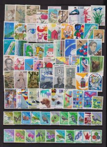 Japan - (HS) Issues from 1993-95, mostly commemoratives