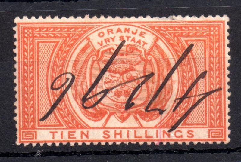 Orange Free State 10/- Revenue Duty Stamp WS6447