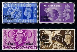 [68339] Kuwait 1948 Olympic Games OVP on GB Stamps MLH