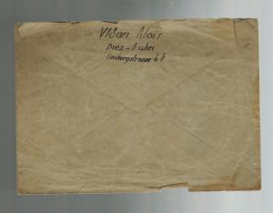 1941 Germany Diez Prison Letter & Cover from Alois Vlcan to Brno Czechoslovakia