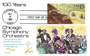 Pugh Designed/Painted Chicago Symphony Orchestra...19 of 150 created!!