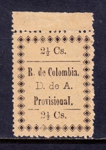 Colombia (Antioquia) - Scott #84 - MNG - Perf separation in selvage - SCV $2.25