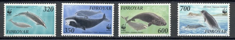 Faroe Islands - 1990 - Mi. 203-06 (WWF) - MNH - M1104