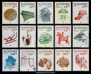 Slovenia Scott 153-164 Mint never hinged.