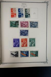 Nepal 1800s to 2006 Stamp Collection