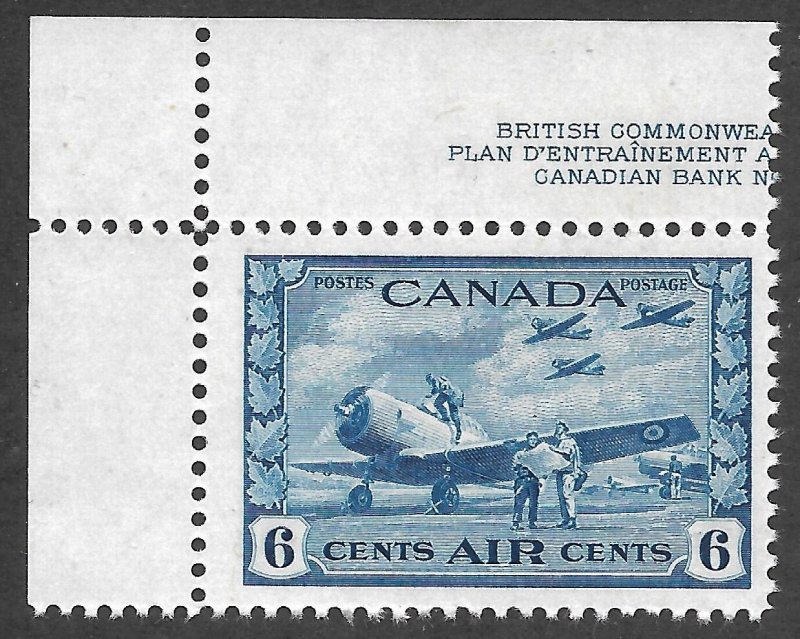 Doyle's_Stamps: MNH Canadian ULC Margin 6-Cent Airmail, Scott #C7**