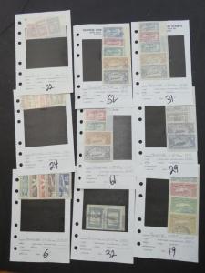 EDW1949SELL : PARAGUAY Nice collection of Mint & Used sgls & sets Scott Cat $701