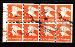 USA 1736a bkl pane used