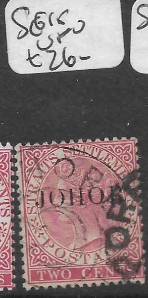 MALAYA JOHORE (P0501B) QV 2C  SG 15   VFU