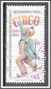 Chile #678 Circus Centenary Used