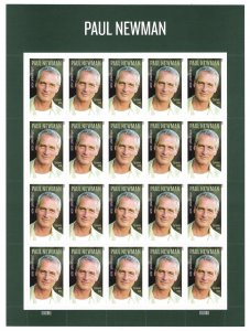 U.S. #5020 MINT, NH PAUL NEWMAN FULL SHEET - PRICED AT FACE VALUE !