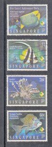 Singapore Scott #733-736 MNH