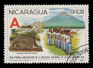 NICARAGUA  STAMP 1981.  MICHEL # 2177. CTO