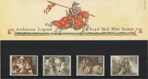 PRESENTATION PACK PP141 1985 - ARTHURIAN LEGEND (printed no.164)