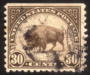 1923, US 30c, Buffalo, Used, Sc 569