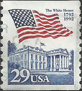 # 2609 USED FLAG OVER WHITE HOUSE    