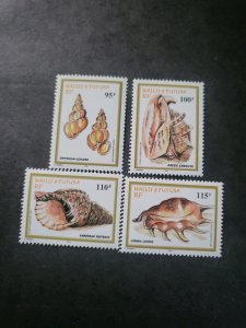 Stamps Wallis and Futuna Scott #C207-10 never hinged