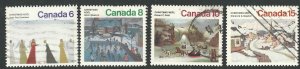 Canada  650-653  Used   Complete