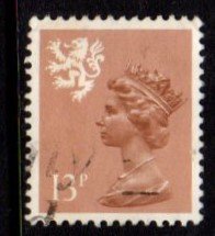 Wales - #WMMH21 Machin Queen Elizabeth II - Used