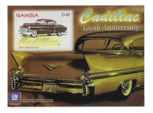 Gambia 2003 General Motors Automobiles Cadillac Eldorado Car S/S Sc 2745 MNH C10