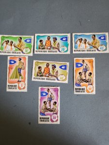 Stamps Togo 656-60, C97-8 never hinged