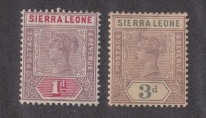 Sierra Leone #35, 39 Mint
