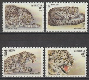 KYRGYZSTAN 1994 WWF SG 23/6 MNH