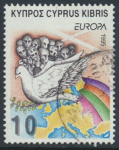 Cyprus  SG 883 SC# 863 Used Europa 1995  see details & scans