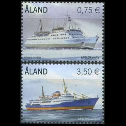 ALAND IS. 2010 - Scott# 301-2 Ships Set of 2 LH