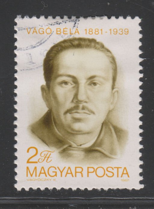 Hungary 2698 Bela Vago 1981