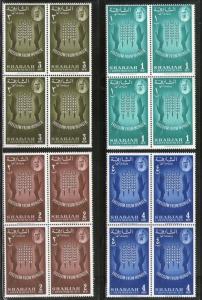 Sharjah - UAE 1963 Freedom From Hunger FAO Agriculture Sc 36-39 BLK/4 Set MNH...