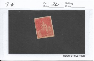 Mauritius: Sc # 7, MH (53475)