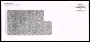 US Official Use Permit Penalty Envelope; Used (4Stars)