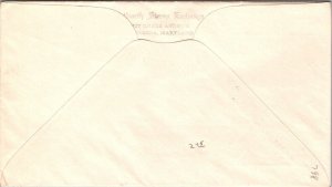 FDC 1937 SC #798 Independence Hall Cachet - Philadelphia PA - Single - F60659