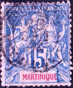 Martinique #40    Used