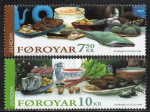 EUROPA 2005 - Faroe Islands- Gastronomy - MNH Set