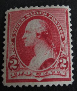 US Sc. #220 Mint Very Lightly Hinged - OG